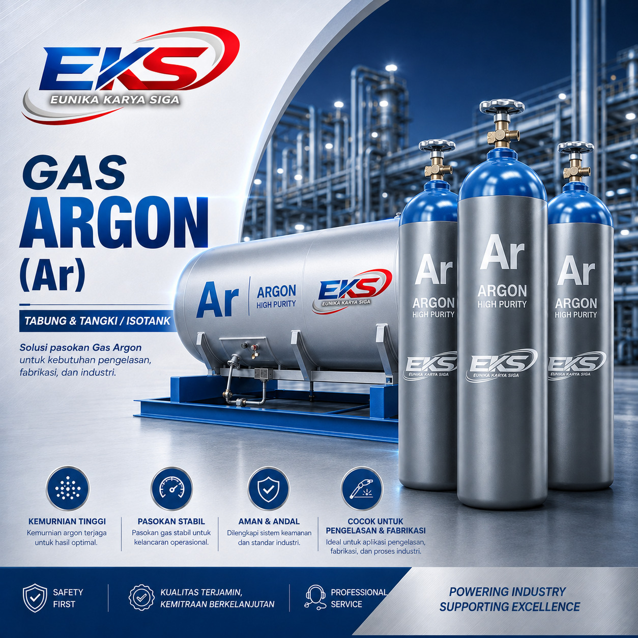 Gas Argon