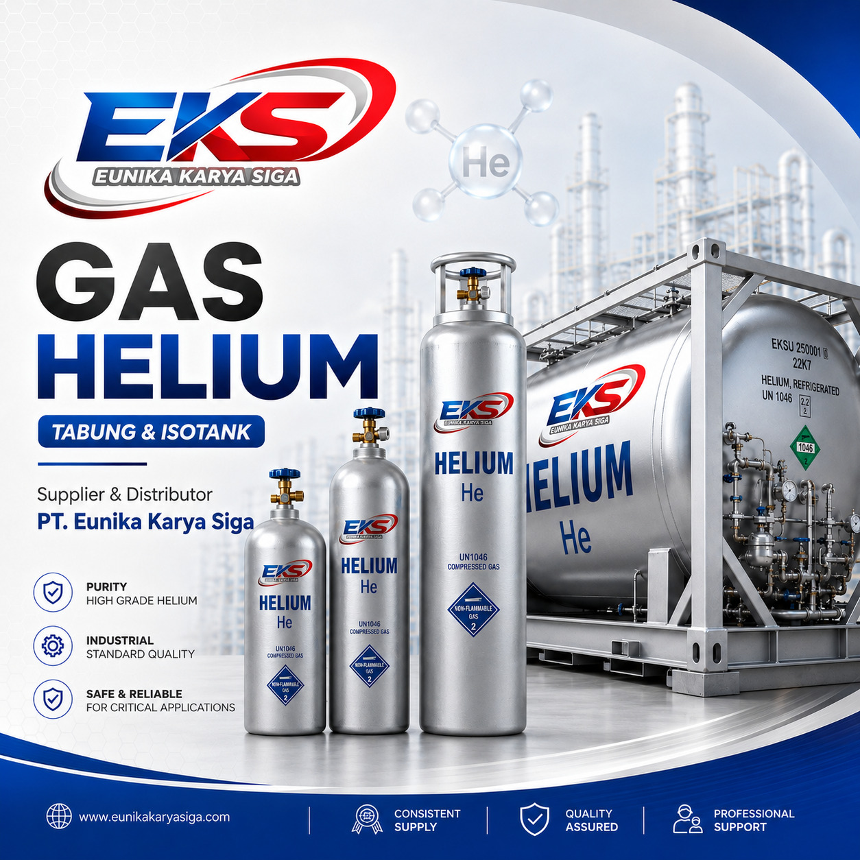 Gas Helium