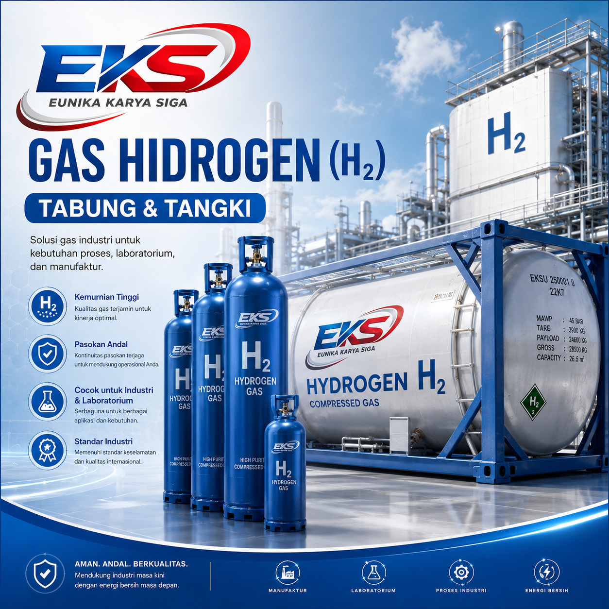 Gas Hidrogen