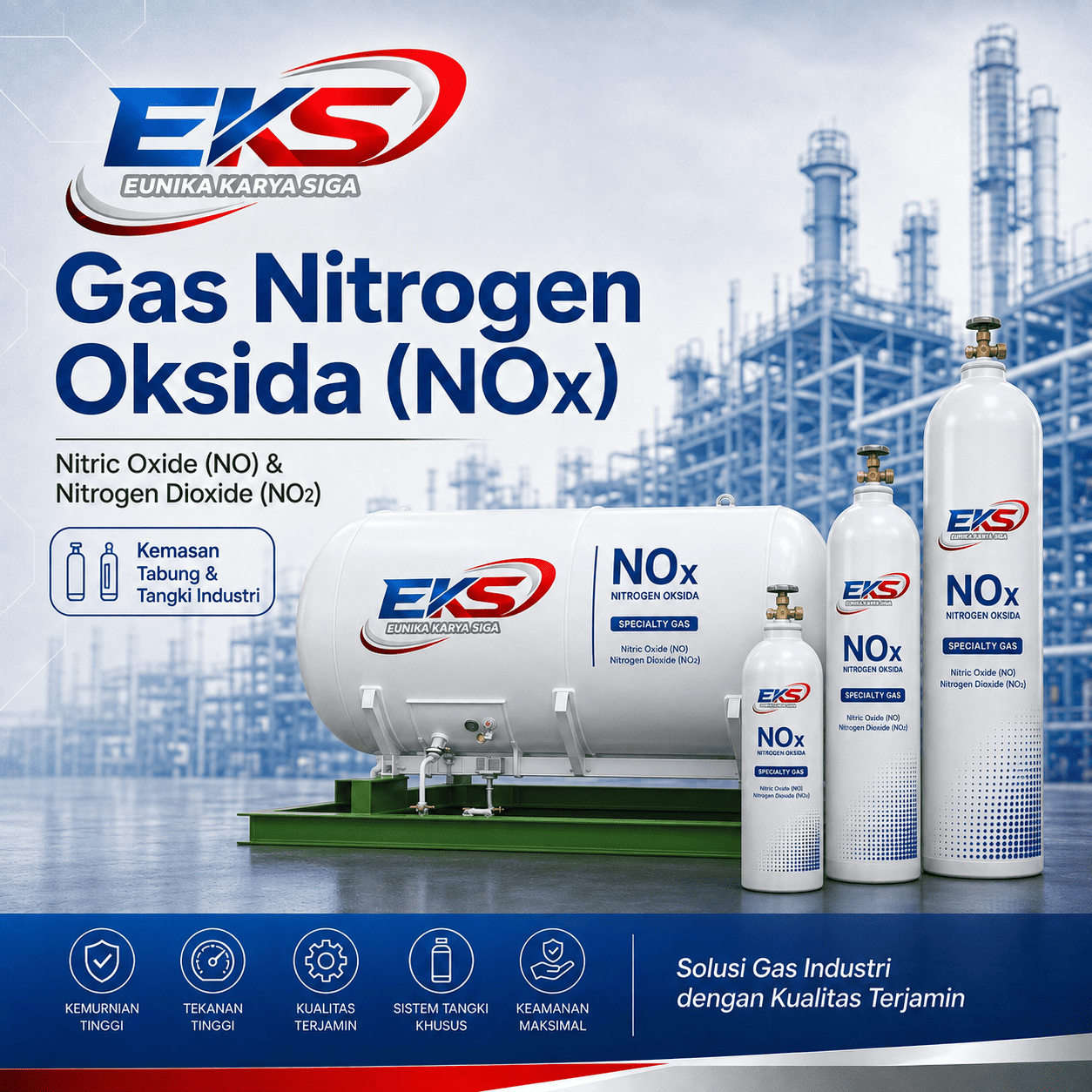 Gas Nitrogen Oxida