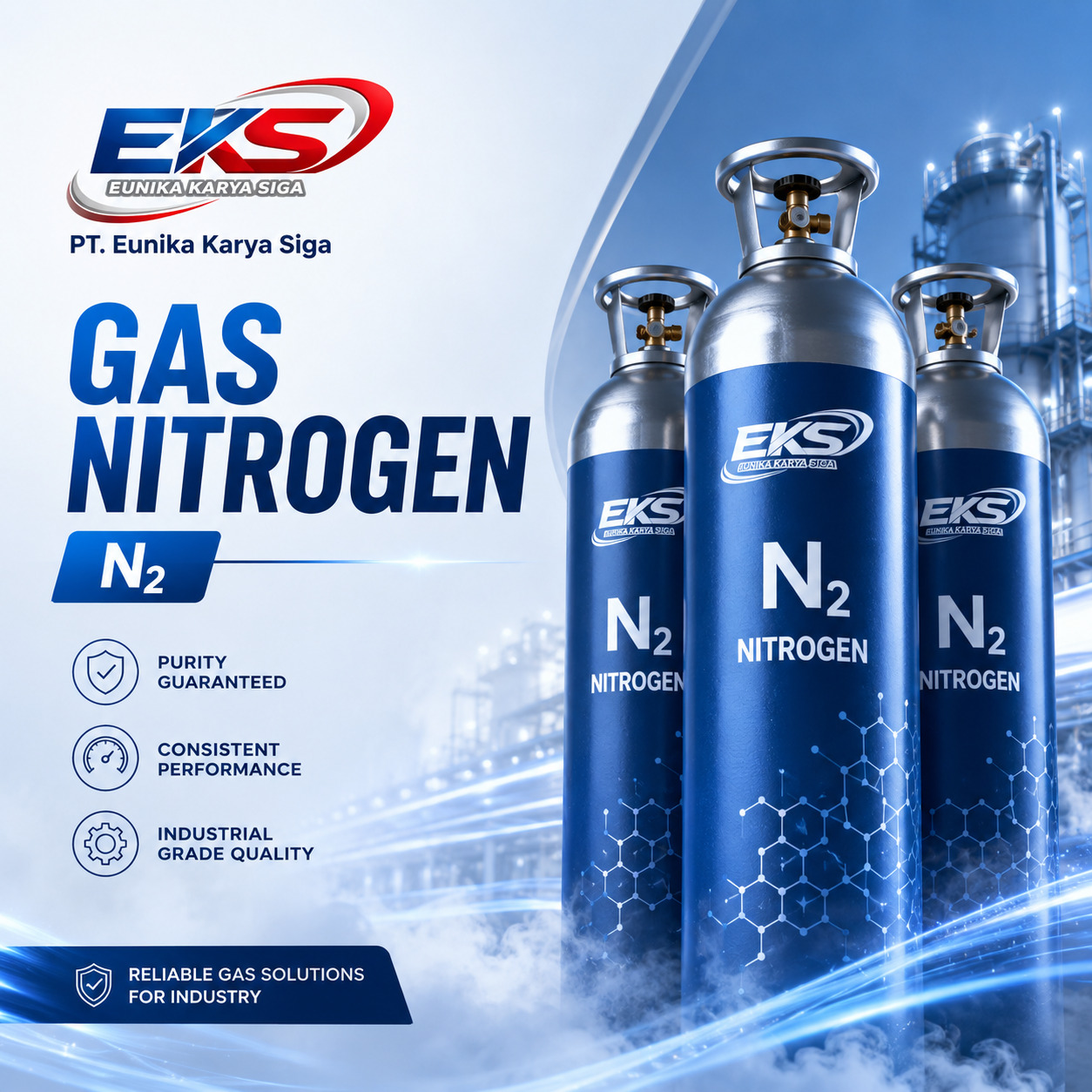 Gas Nitrogen Tabung