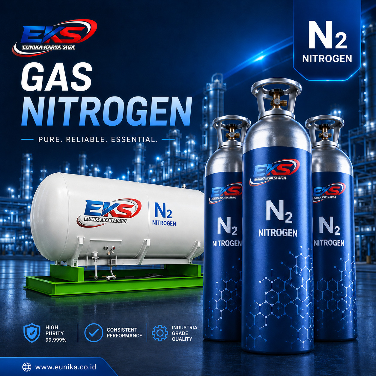 Gas Nitrogen